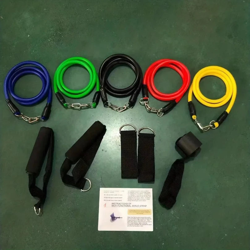 Resistance Bands Set Of 11 PCS Home Workout