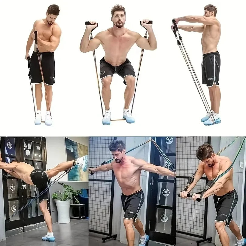 Resistance Bands Set Of 11 PCS Home Workout