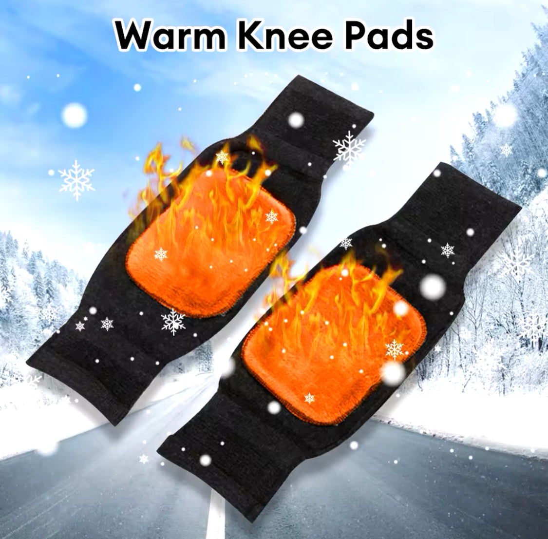 Knee Warmer Pads 1 Pair ( 2 PCs)